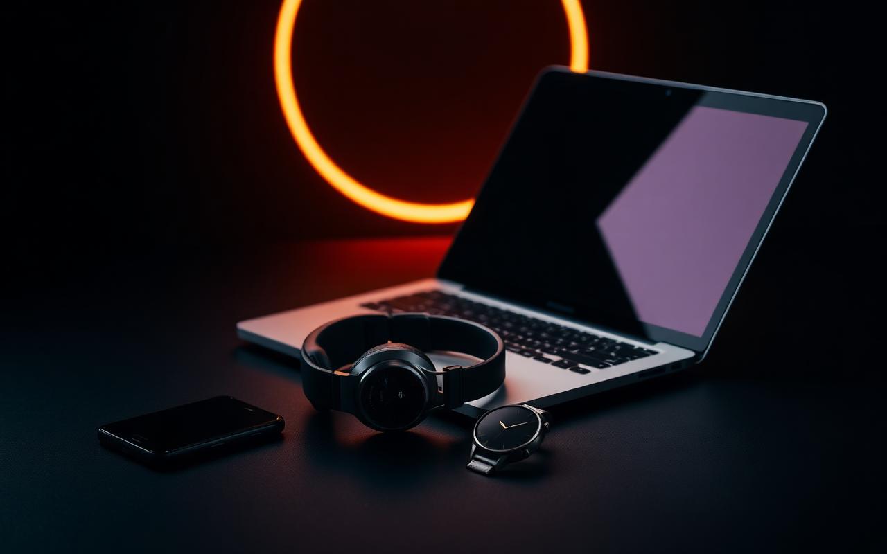 Nuit Electronics shop template preview